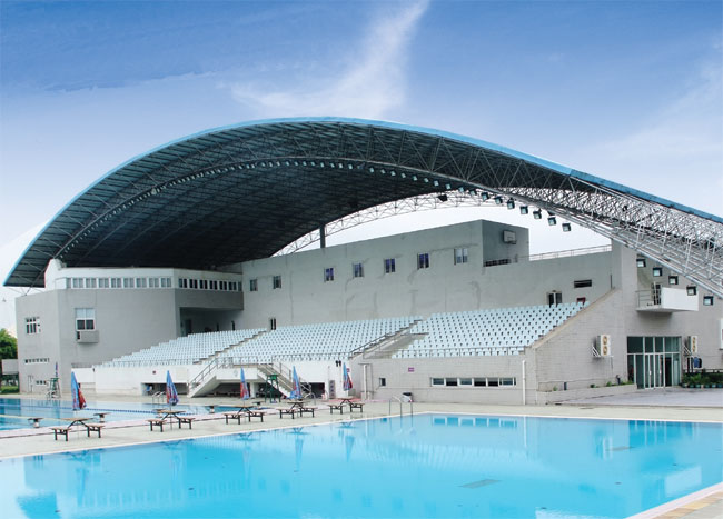 湘乡游泳馆网架