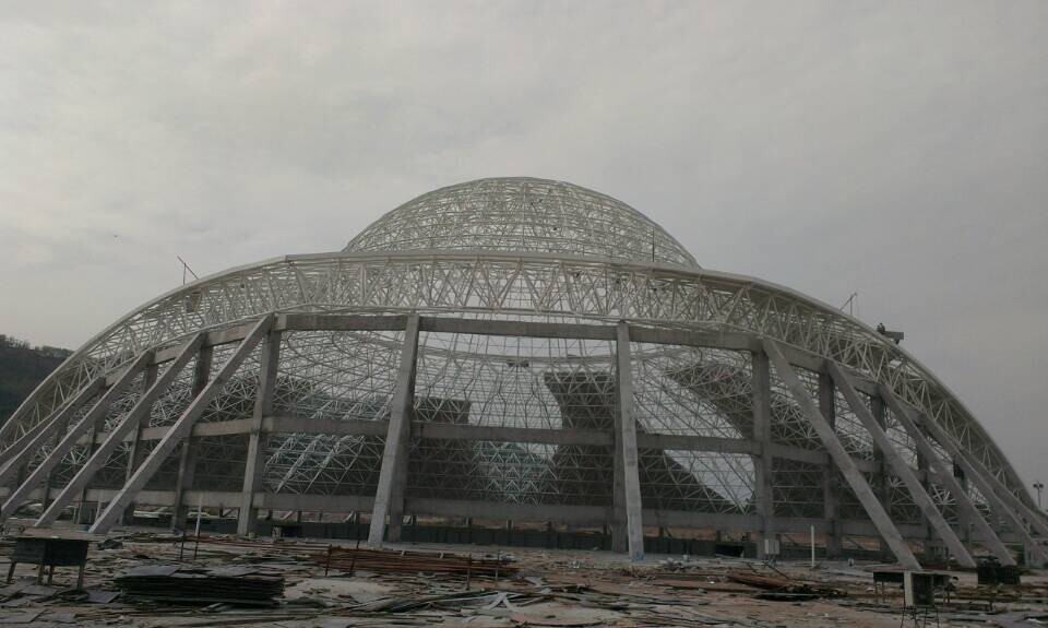 湘乡体育场馆网架工程